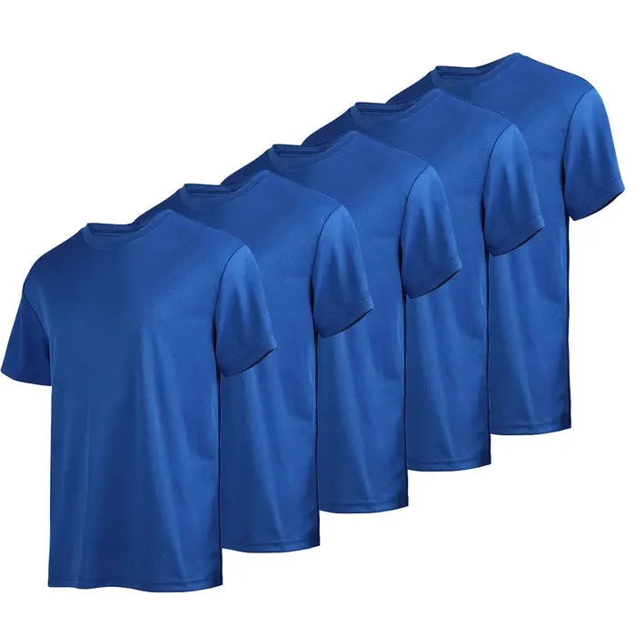 5 Pack Men's Short Sleeve T-Shirts