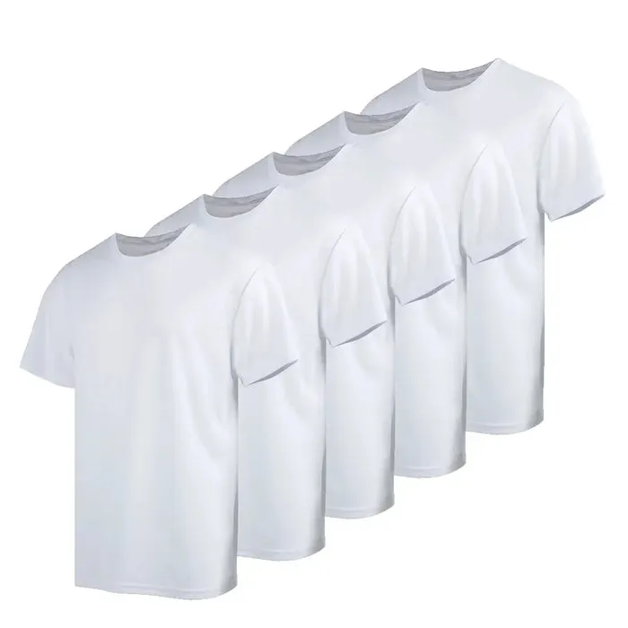 5 Pack Men's Short Sleeve T-Shirts