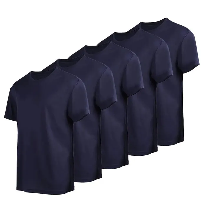 5 Pack Men's Short Sleeve T-Shirts