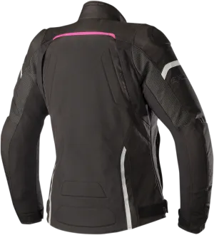 ALPINESTARS Stella Hyper Drystar Jacket - Black/Pink - Small 3214718-1039-S