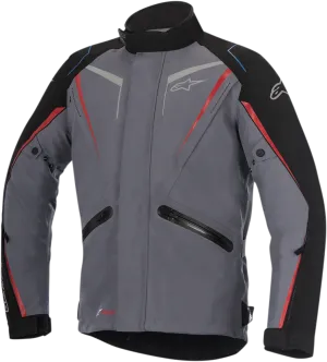 ALPINESTARS Yokohama Drystar? Jacket - Gray/Black/Red - 2XL 3206017-1018-2X