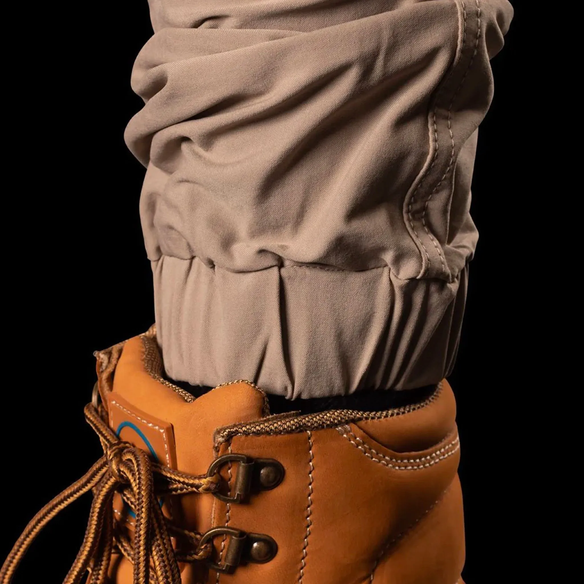 BAD NEXT - WATERPROOF ELASTIC WAIST CUFFED WORK PANTS