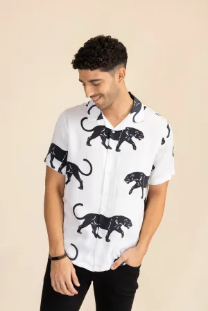 Black Panther Cuban Shirt EOSS