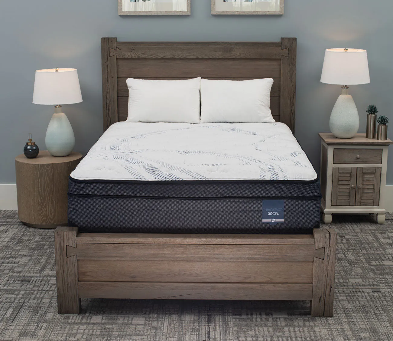 City Mattress Celestial Europa Euro Top Innerspring Mattress