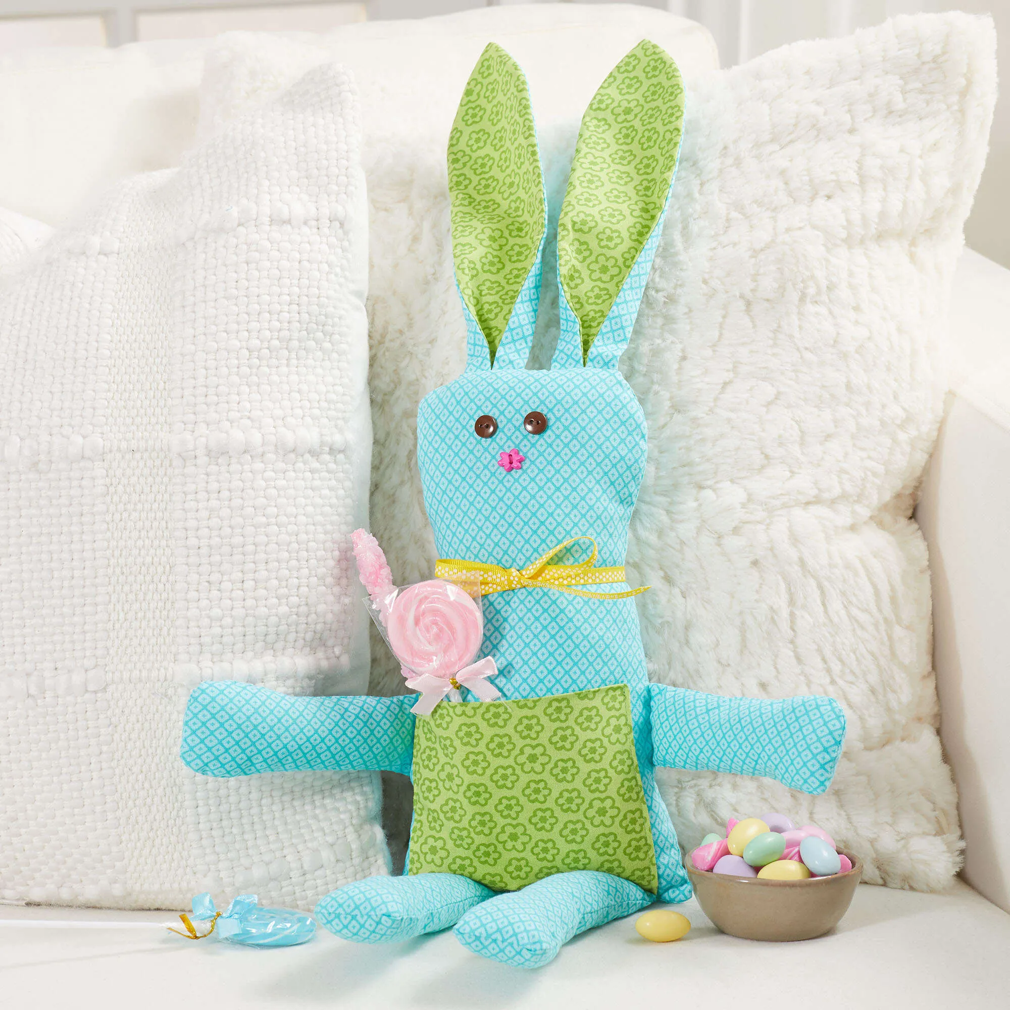 Coats & Clark Sewing Floppy Bunny Treat Holder