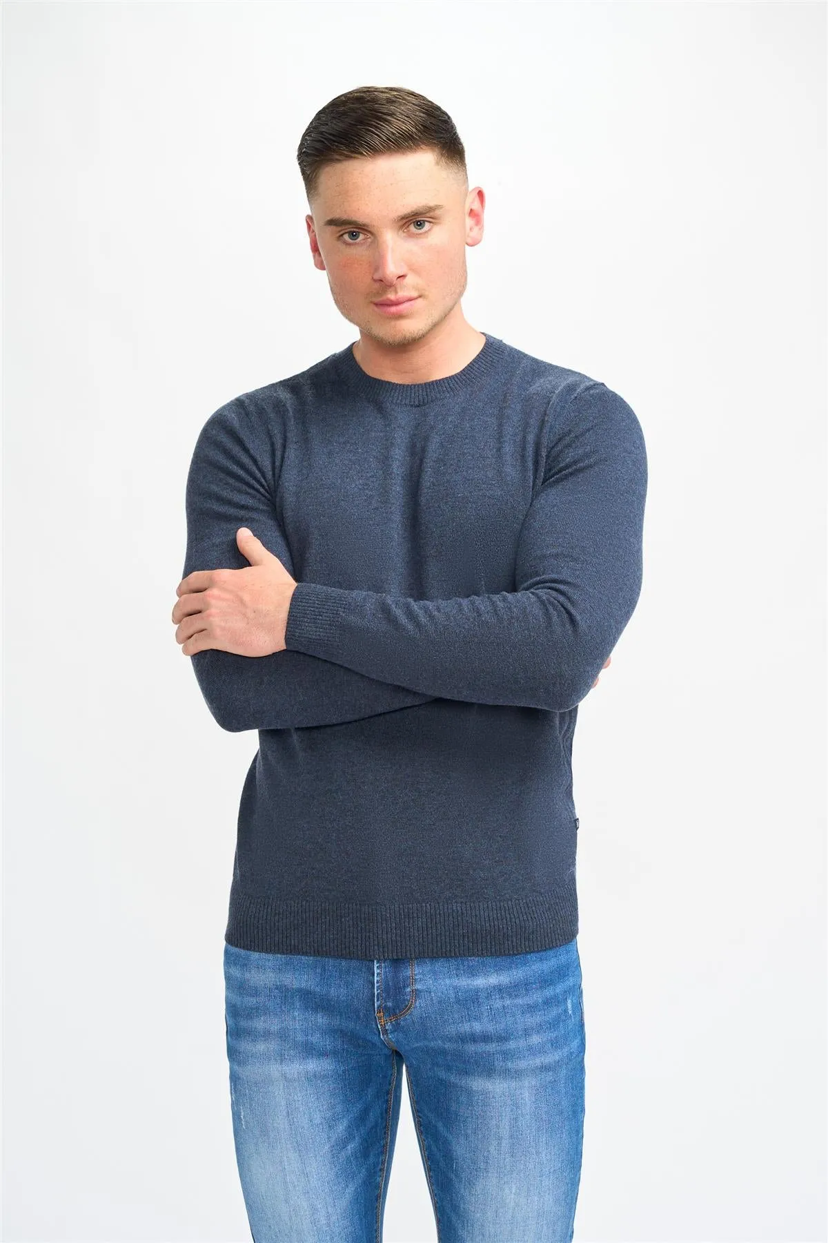 Connall Navy Jumper