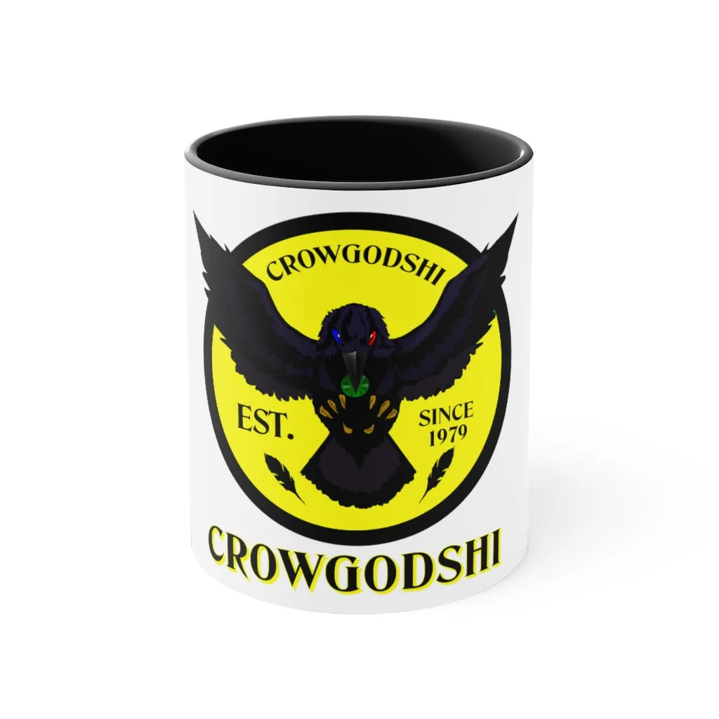 Crowgodshi First Generation Accent Coffee Mug, YELLOW