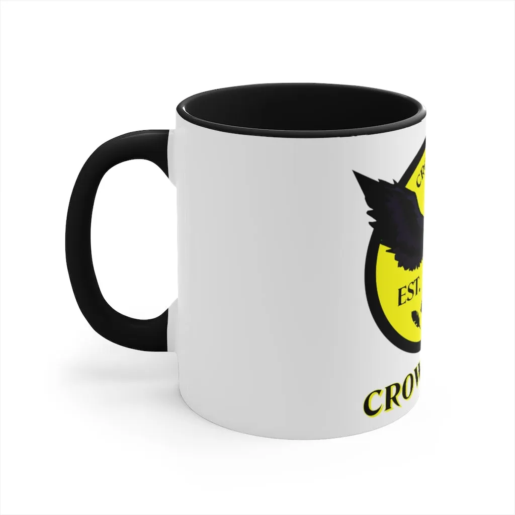 Crowgodshi First Generation Accent Coffee Mug, YELLOW