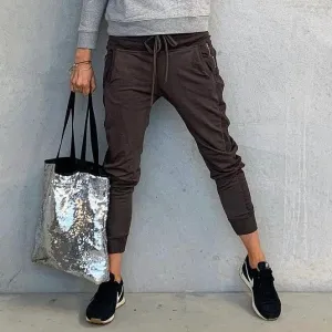 Deep chocolate brown ULTIMATE joggers