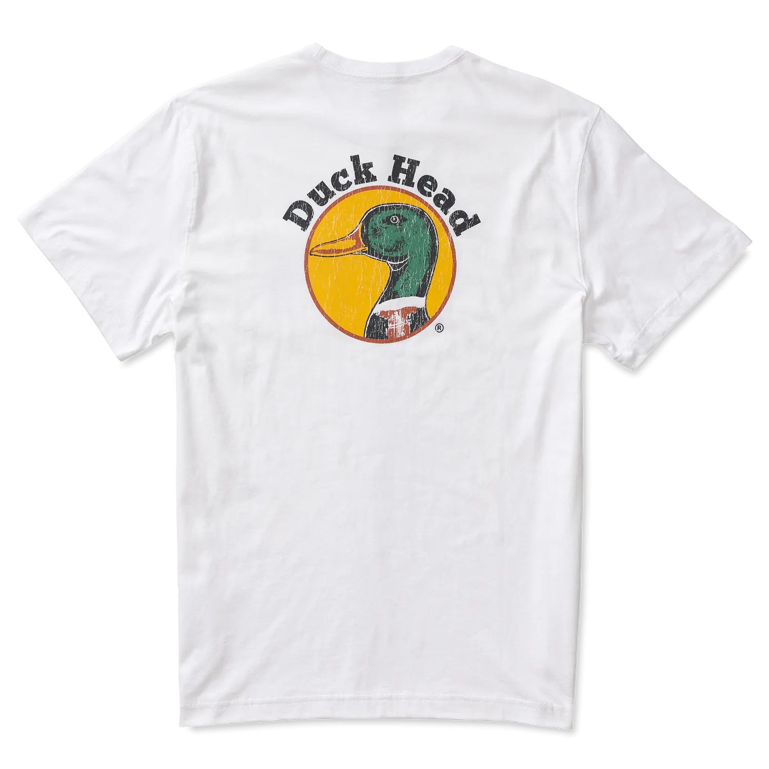 Duck Head Distressed Logo Short Sleeve T-Shirt (3 Colors)