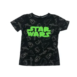 George t-shirt 4-5 years black Star Wars short sleeve cotton