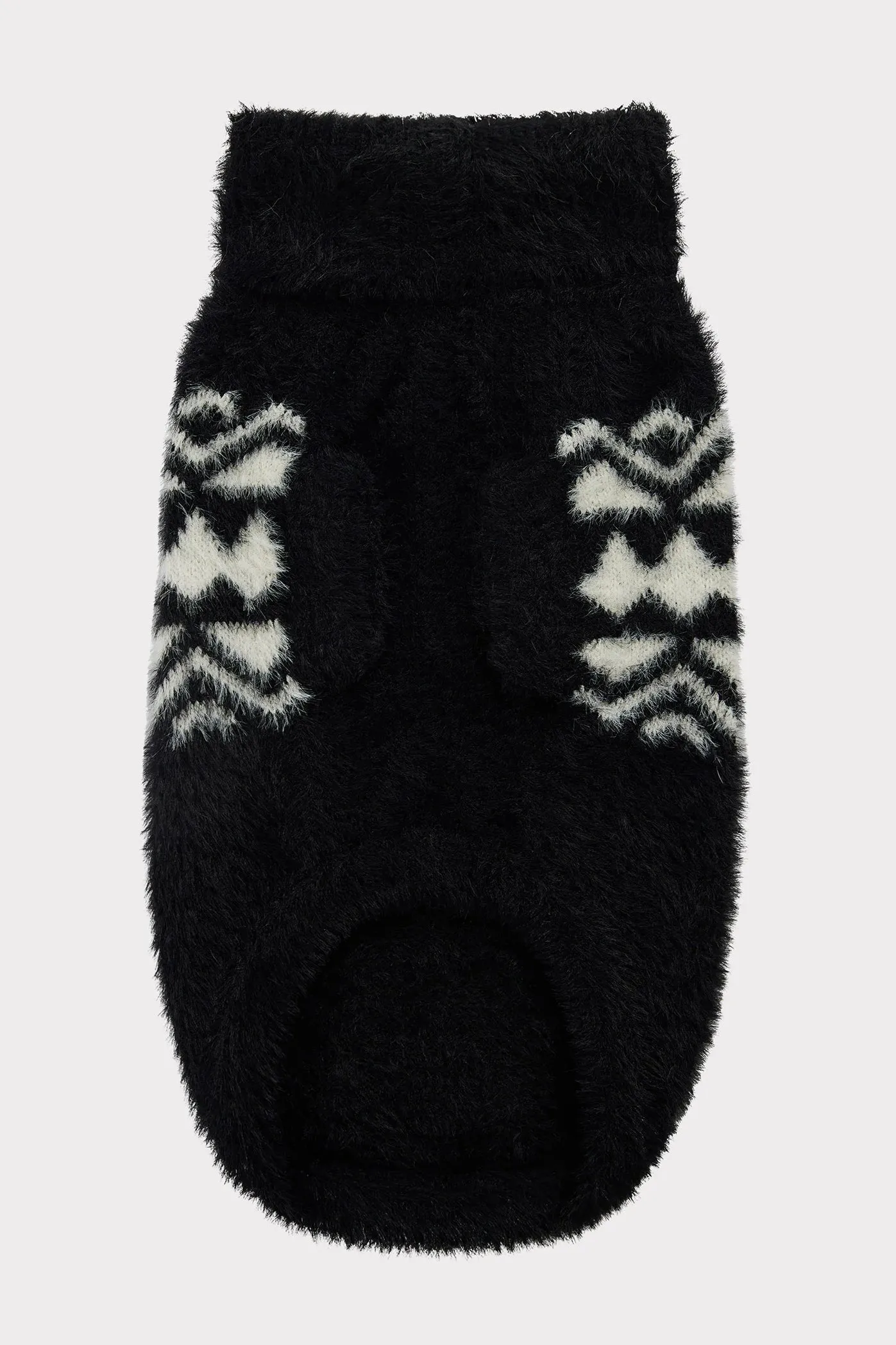 GF Pet Fuzzy Black Dog Sweater