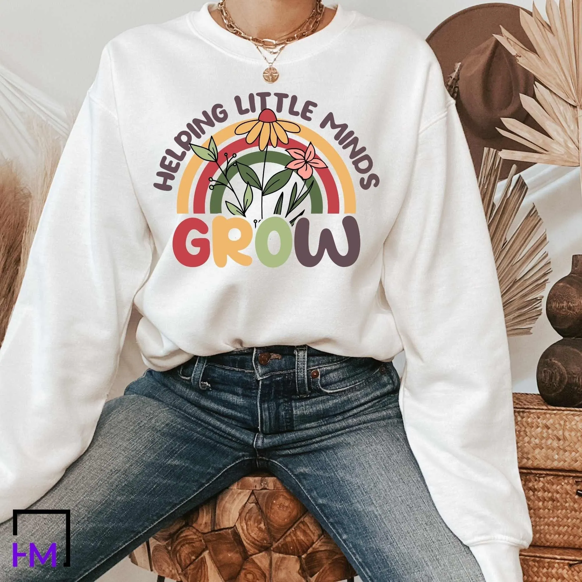 Grow Little Minds Teacher Shirt