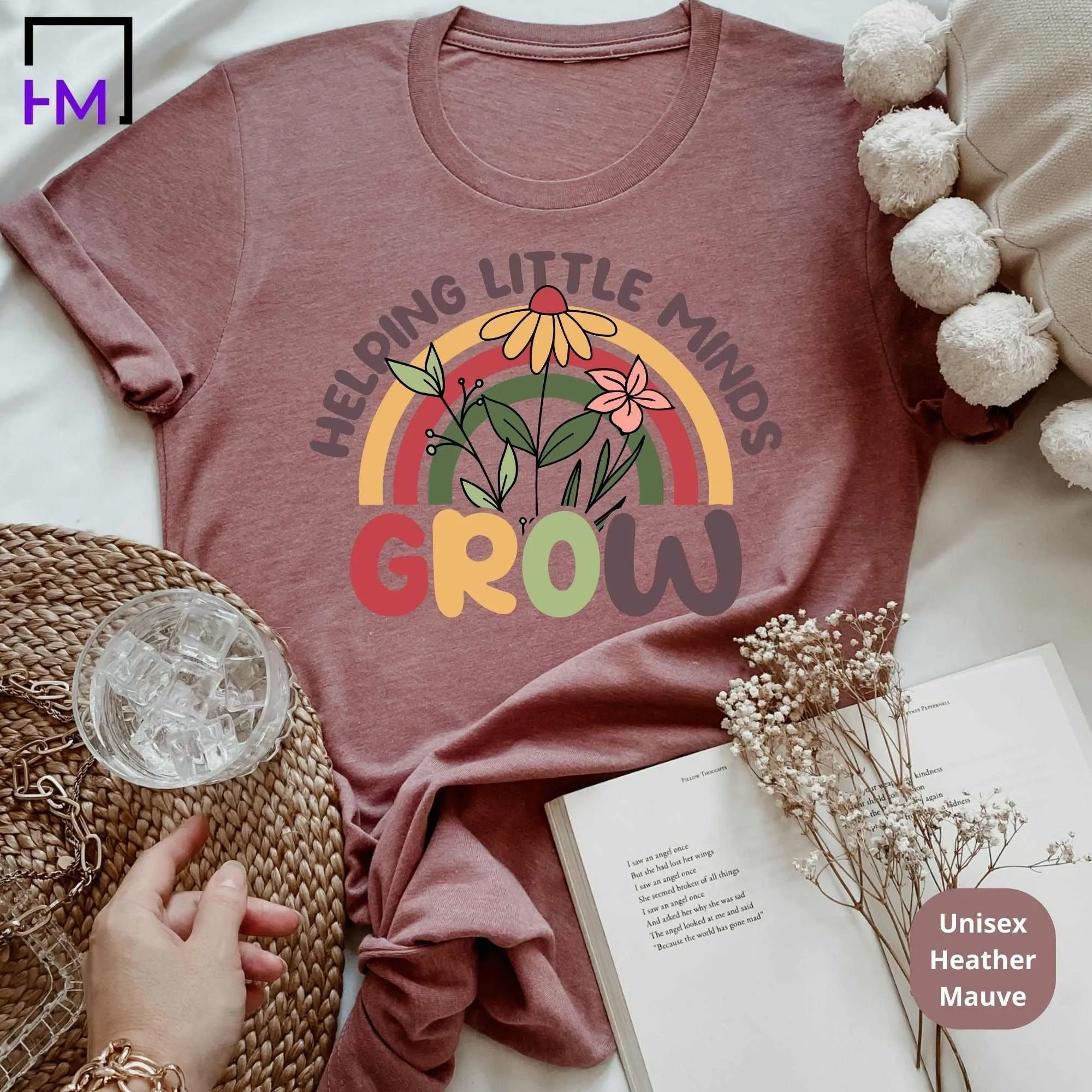 Grow Little Minds Teacher Shirt