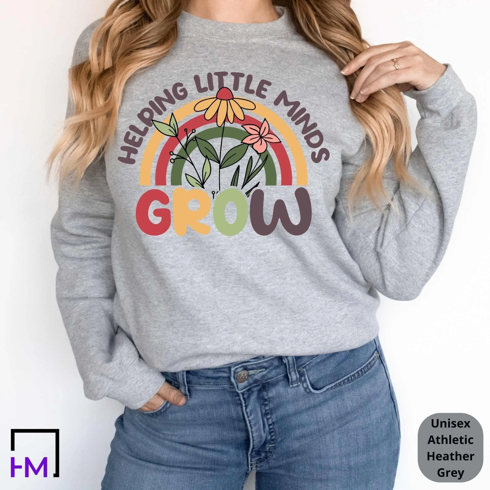 Grow Little Minds Teacher Shirt