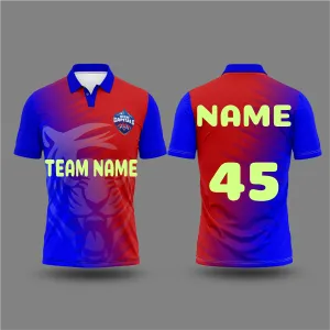 IPL Delhi Capitals Printed Jersey.