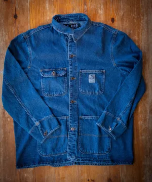 King Country Washed Denim Chore Coat