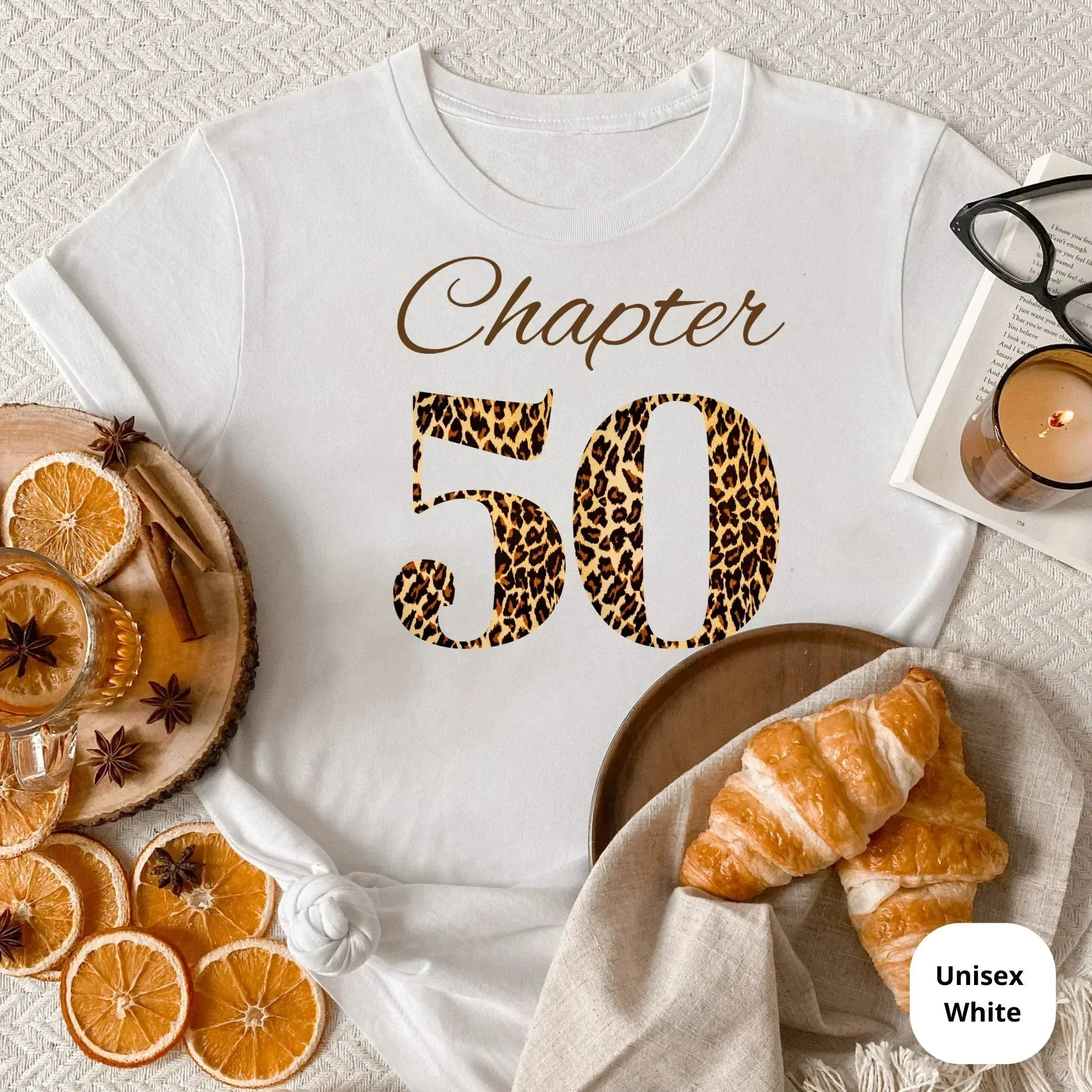 Leopard 50th Birthday Shirts, 50th Birthday Group Shirts - Celebrate Your Milestone in Style!