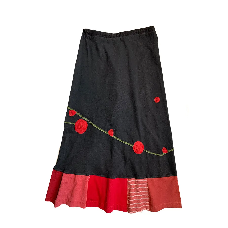 Long Skirt-Rose