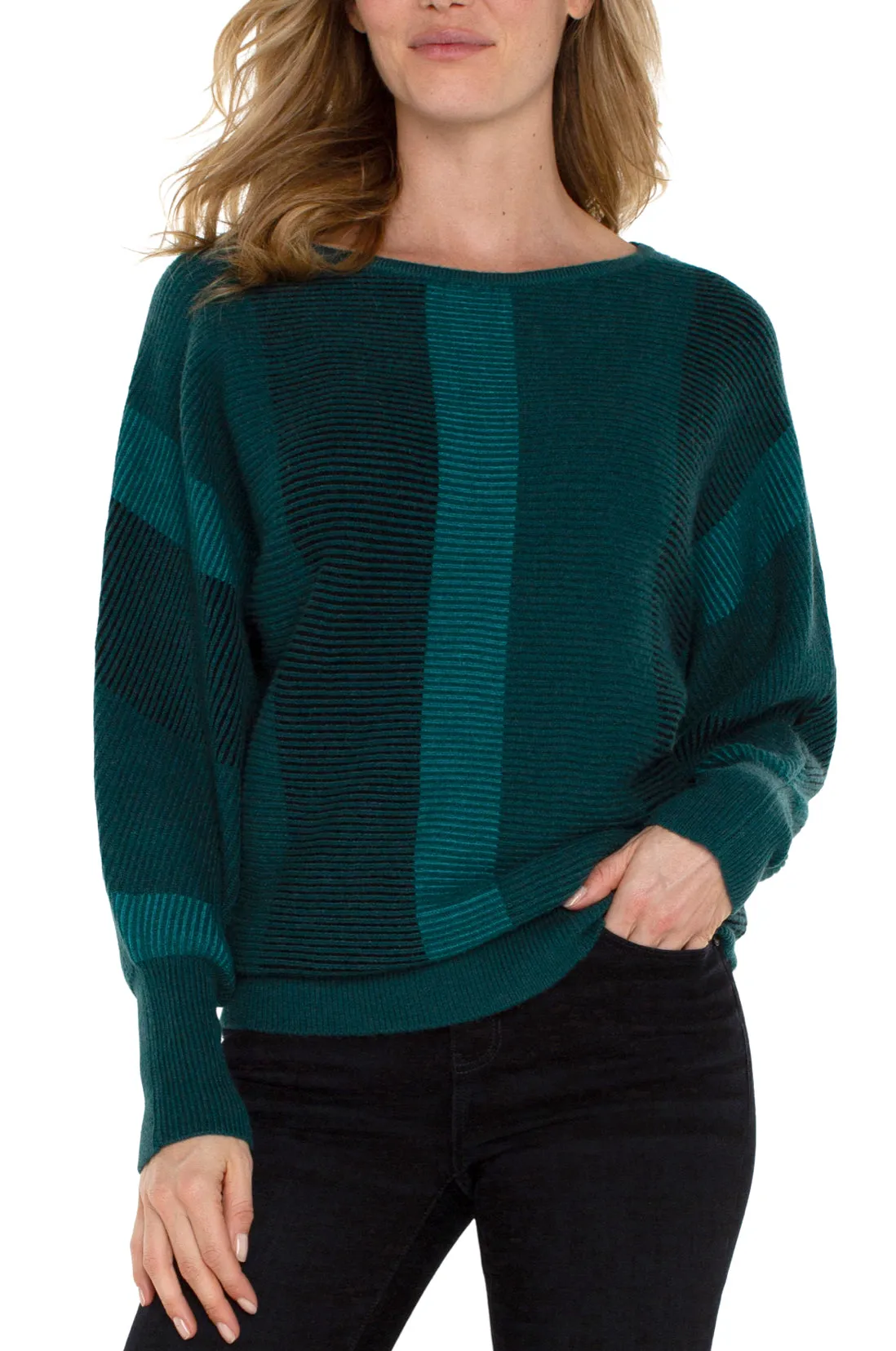 Malachite Multi Dolman Sweater