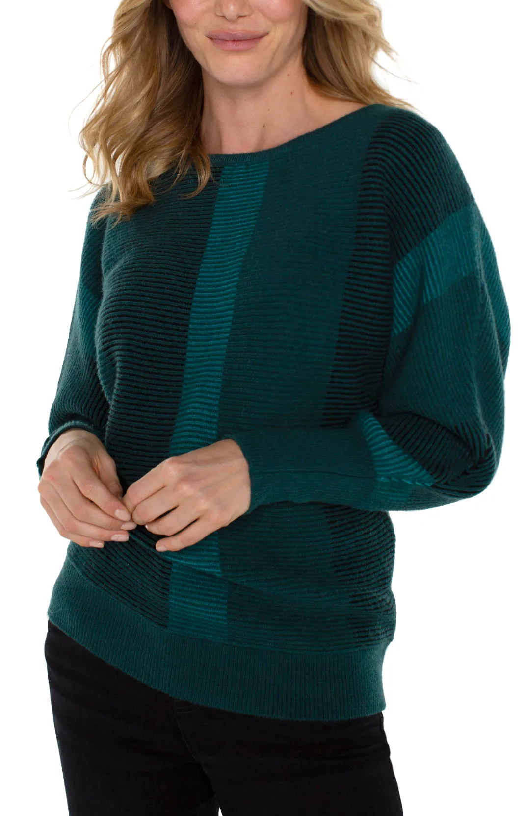 Malachite Multi Dolman Sweater