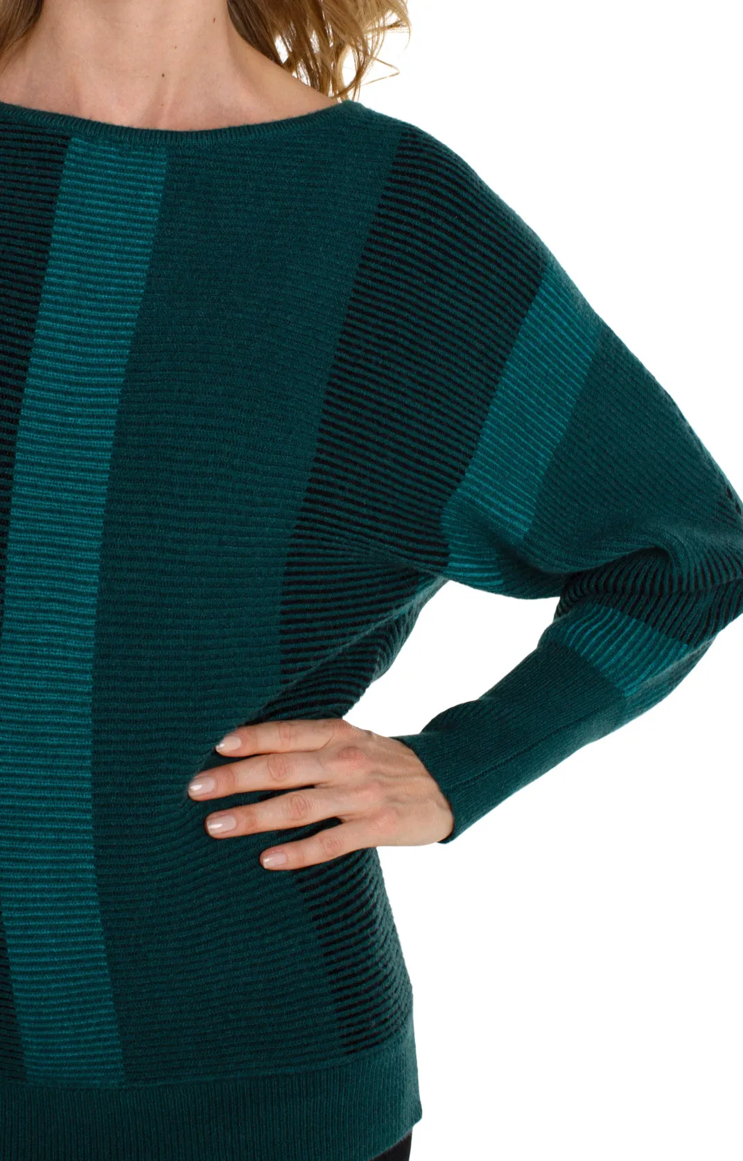 Malachite Multi Dolman Sweater