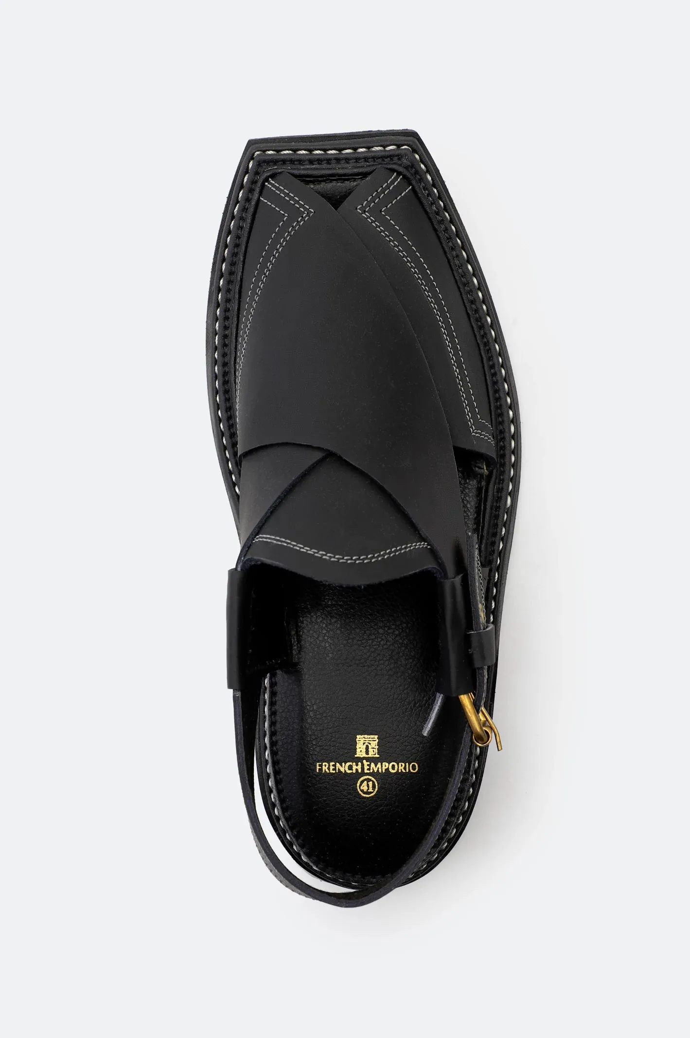 Men Black Sandal