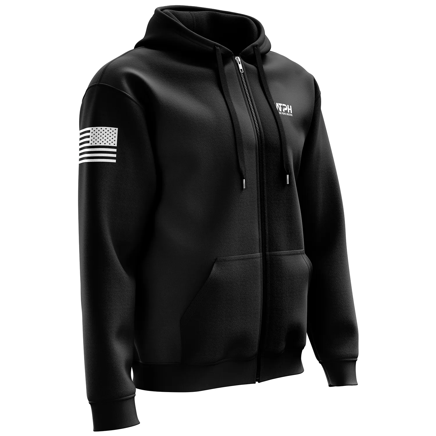 Need Not Comply Zip Up Hoodie