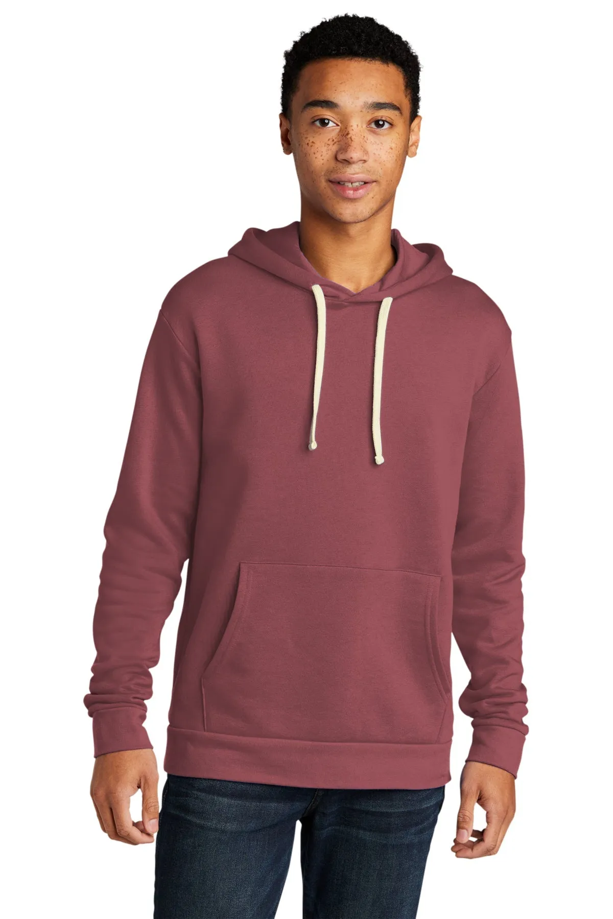 Next Level Unisex Beach Fleece Customized Hoodies, Mauve