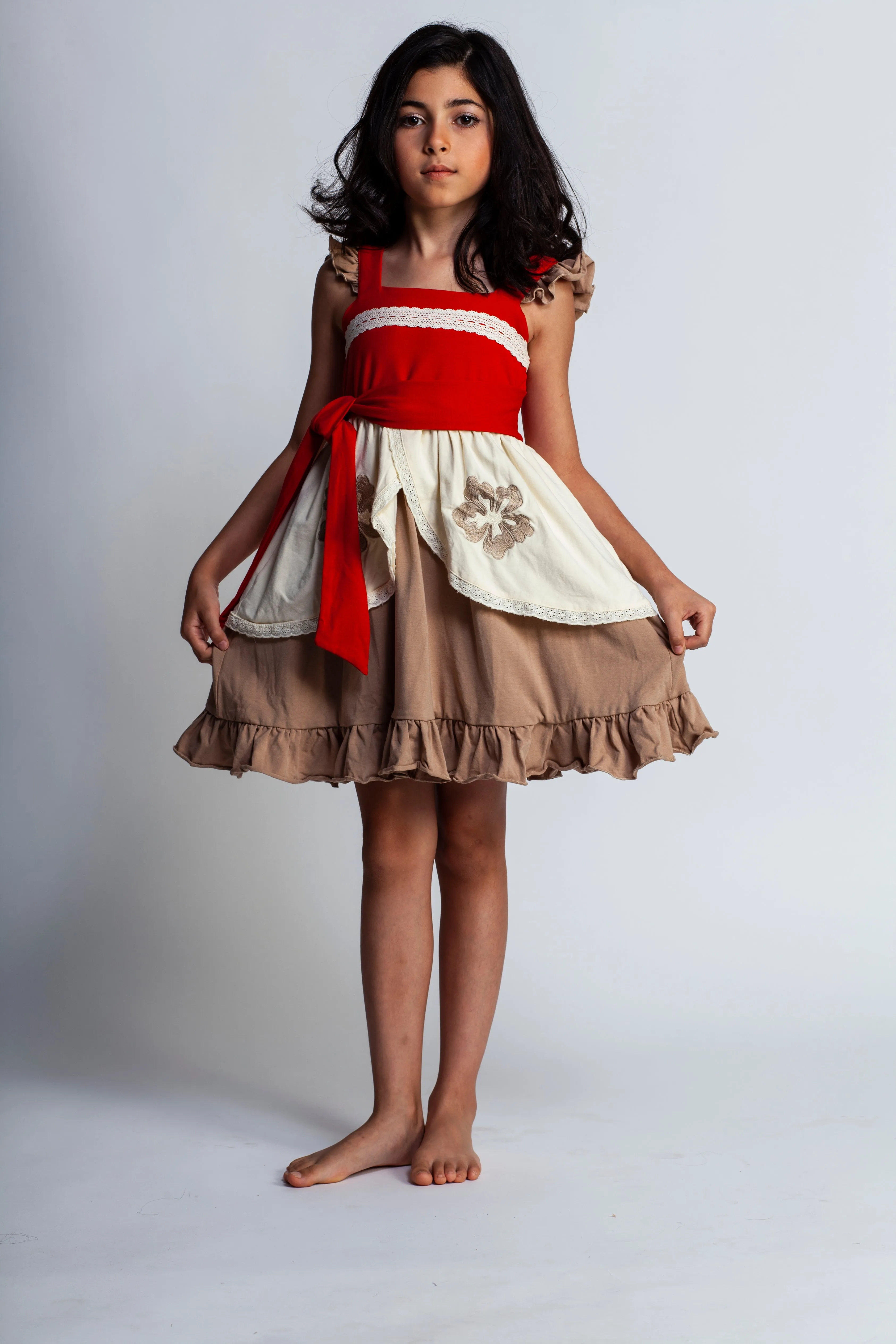 Our Original Polynesian Princess Twirl Dress