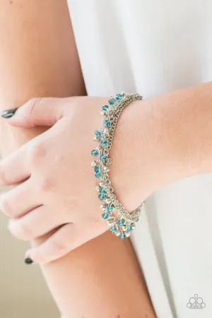 Paparazzi Bracelet ~ Cash Confidence - Blue