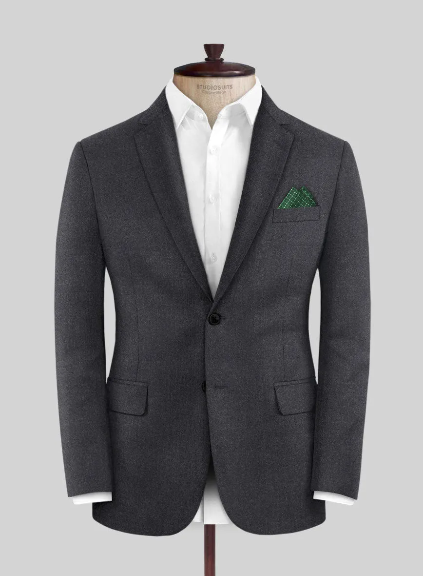 Scabal Sapphire Gray Wool Suit