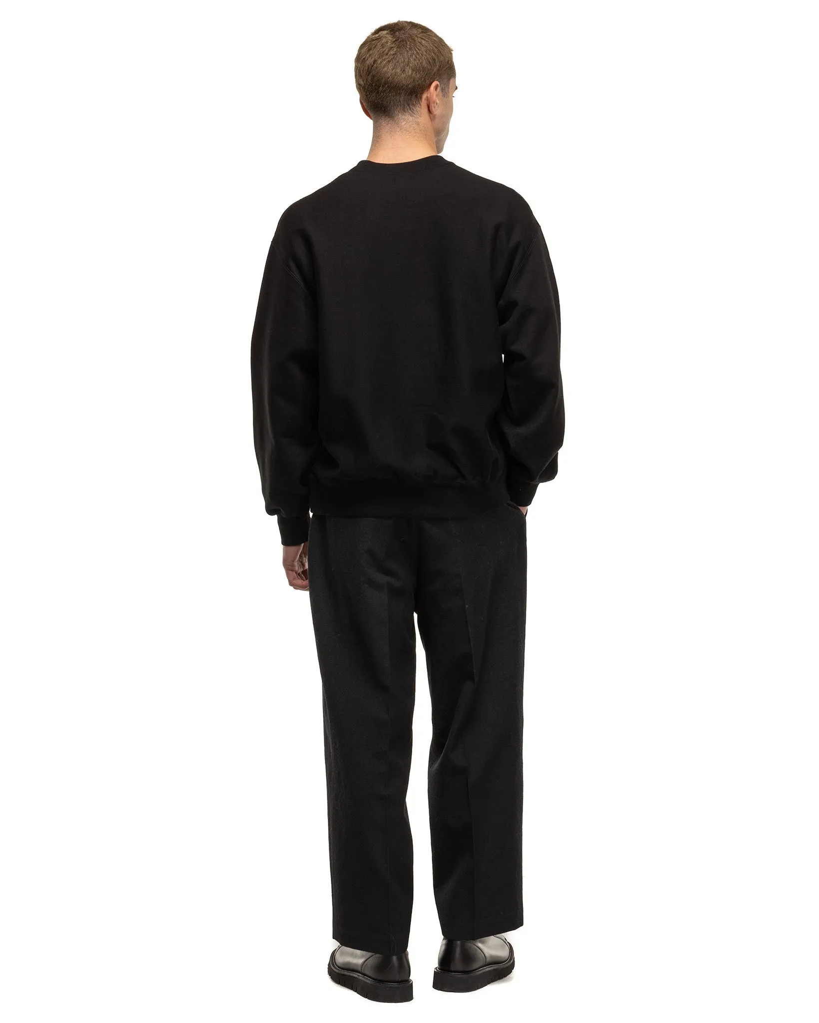 Soft & Hard Crew-Neck P/O Big Black