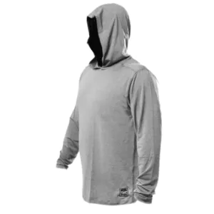 Solar Stretch® Performance Hoodie | Heather Grey