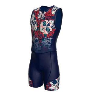 Sparx Men`s Ultimate Triathlon Suit Skulls Trisuit