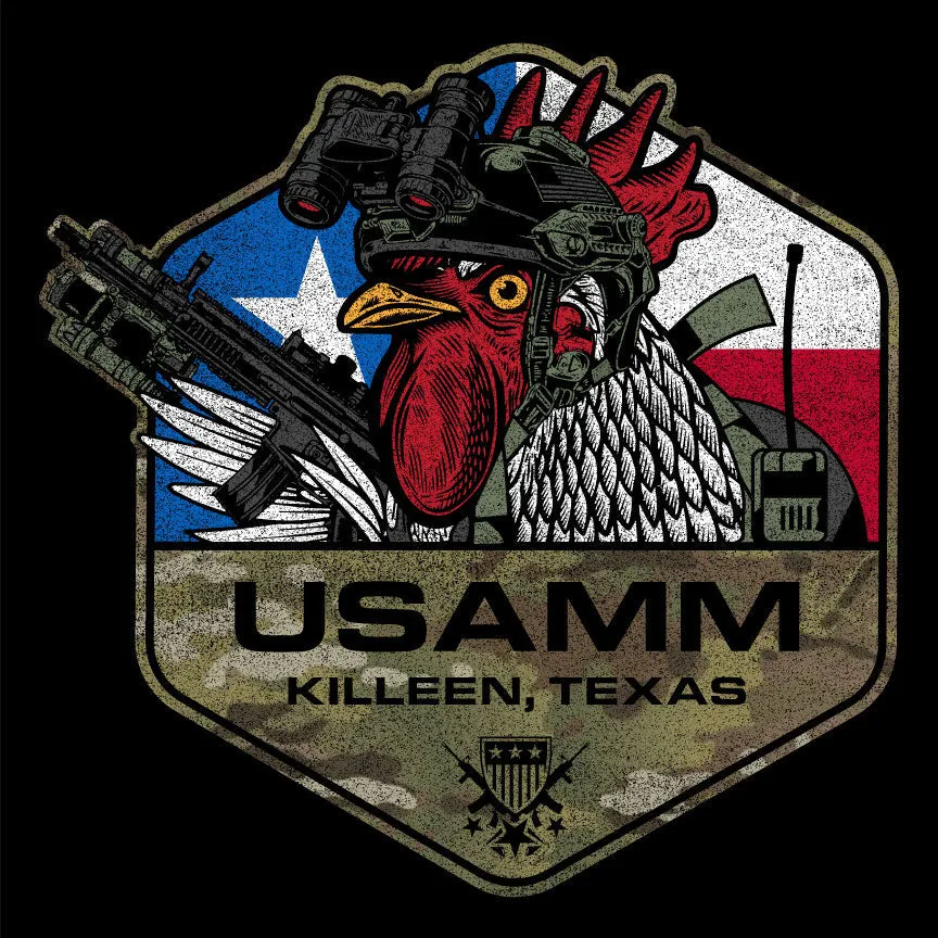 Tactical Rooster Polygon Texas T-Shirt