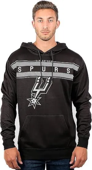 Ultra Game NBA Official Men’s Super Soft Midtown Hoodie Pullover Sweatshirt - Unisex, San Antonio Spurs|San Antonio Spurs