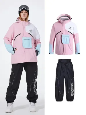 Women Winter Snow Suit Ski/Snowboard Jacket & Pants Outerwear